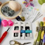 Outils et matériaux de réparation.
Ce dont vous avez besoin pour commencer à faire des raccommodages visibles