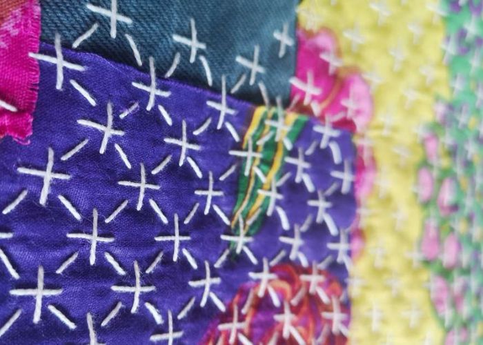Blog de broderie pratique et école en ligne : image de point de sashiko
