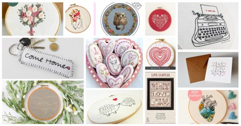 Stitch Your Heart Out : Découvrez des motifs de broderie uniques pour la Saint-Valentin