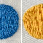 Point long et point court pour les formes rondes. Apprenez à broder une sphère et un cercle
