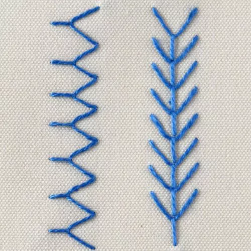 Broderie au point de mouche connectée petit