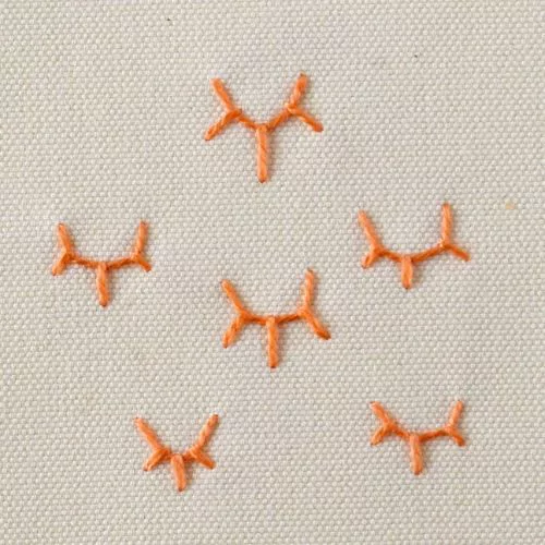 Broderie Point de Couronne Petit