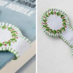 Tutoriel marque-page magnétique DIY : Créer un porte-page personnalisé brodé à la main