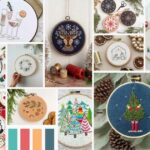 Idées de broderie de Noël pour tous les niveaux de compétence