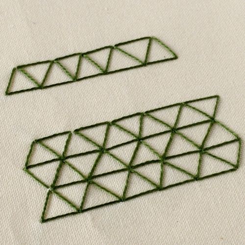 Point turc triangulaire