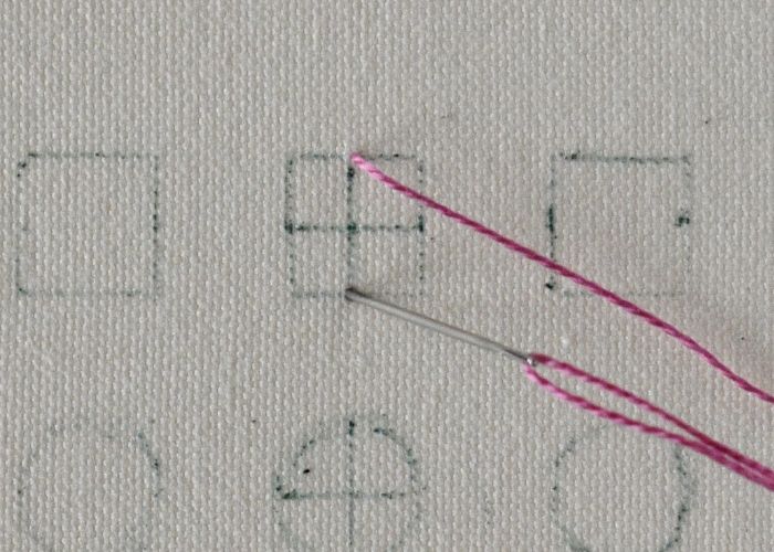 Rhodes Stitch hand embroidery instructions