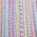 Bordure au point de couverture : 19 techniques de broderie décorative pour sécuriser et décorer les bordures