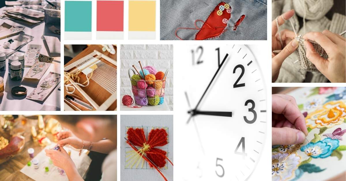 Comment trouver du temps pour la broderie et d'autres activités créatives ?