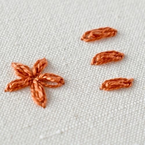 Tutoriel de broderie manuelle Oyster Stitch petite image